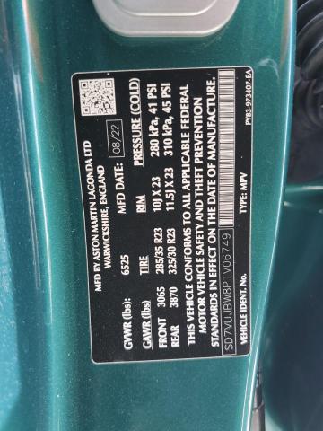 2023 ASTON MARTIN DBX 707 SD7VUJBW8PTV06749