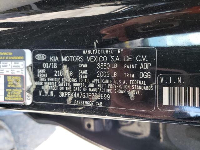2018 KIA FORTE LX - 3KPFK4A76JE229699