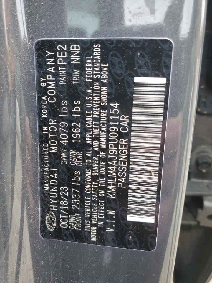 HYUNDAI ELANTRA BLUE