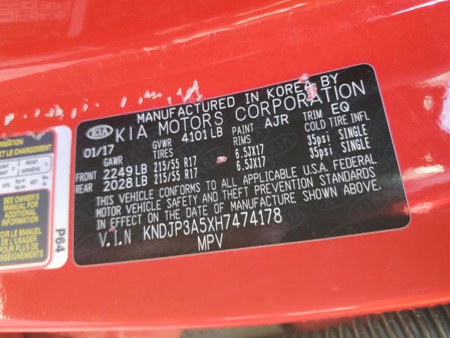 2017 KIA SOUL + - KNDJP3A5XH7474178
