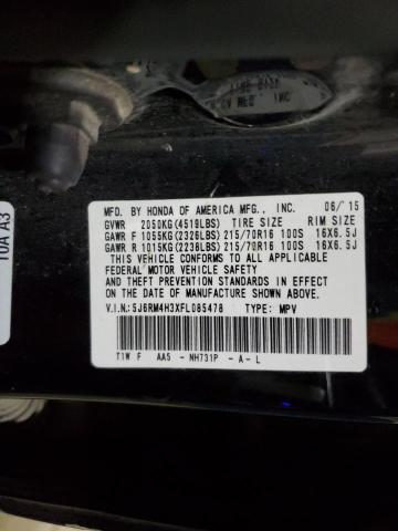 2015 HONDA CR-V LX - 5J6RM4H3XFL085478