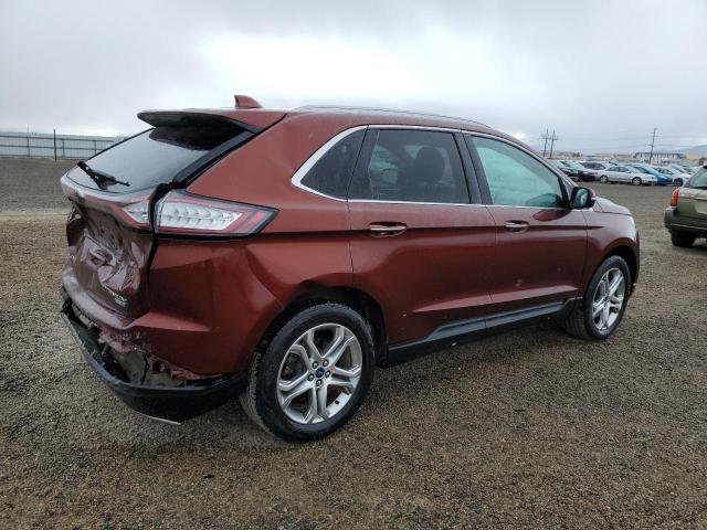 Vin: 2fmtk4k9xfbb17310, lot: 53811465, ford edge titanium 20153