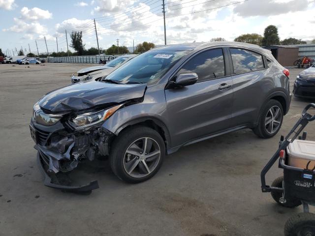 HONDA HR-V EX 2022 charcoal  gas 3CZRU6H5XNM755444 photo #1