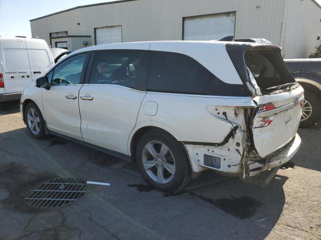 HONDA ODYSSEY EX 2018 white  gas 5FNRL6H79JB109904 photo #3
