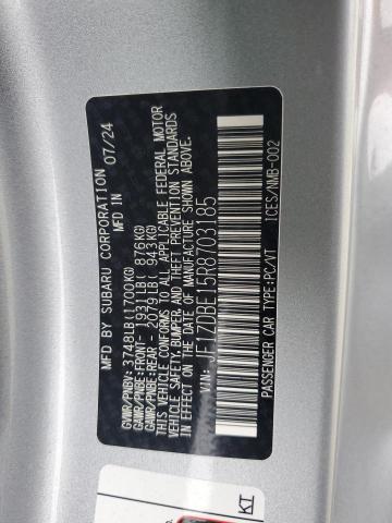 2024 SUBARU BRZ LIMITE JF1ZDBE15R8703185