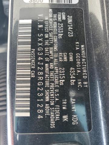 2024 KIA K5 EX 5XXG34J28RG231284