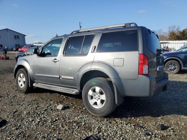NISSAN PATHFINDER 2005 gray  gas 5N1AR18W75C780900 photo #3