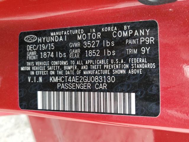 2016 HYUNDAI ACCENT SE - KMHCT4AE2GU083130