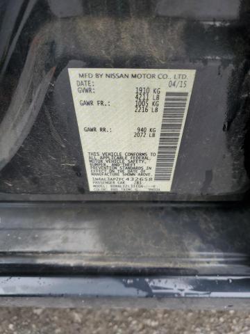 2015 NISSAN ALTIMA 2.5 - 1N4AL3AP2FC432658