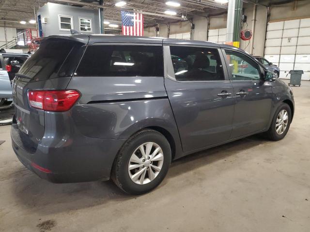 KIA SEDONA LX 2017 gray sports v gas KNDMB5C14H6218920 photo #4