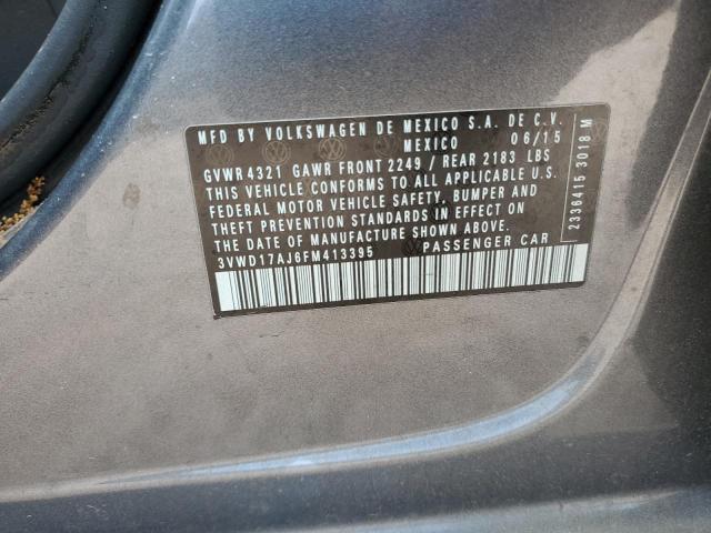2015 VOLKSWAGEN JETTA SE - 3VWD17AJ6FM413395