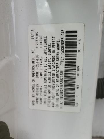 2015 ACURA TLX TECH 19UUB2F56FA021630
