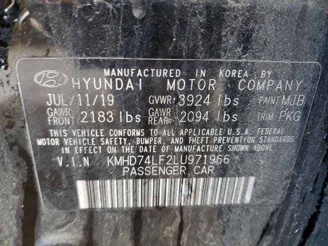 2020 HYUNDAI ELANTRA SE - KMHD74LF2LU971966