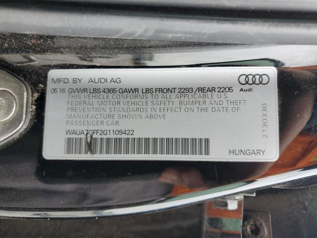2016 AUDI A3 PREMIUM - WAUA7GFF2G1109422