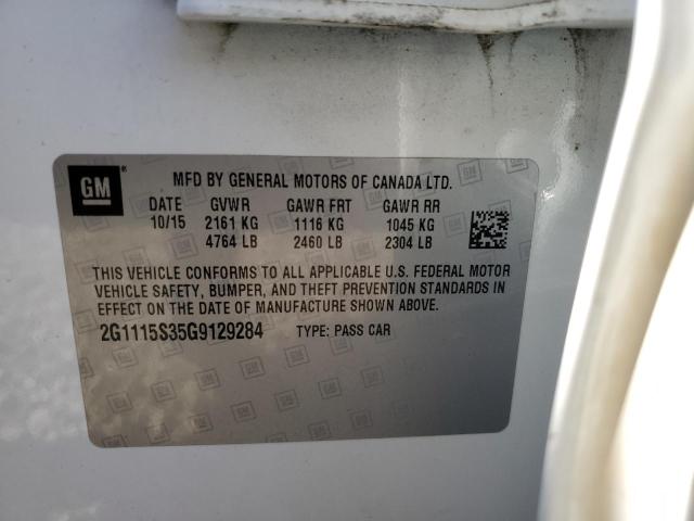 2016 CHEVROLET IMPALA LT - 2G1115S35G9129284