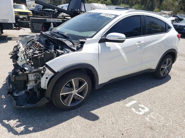 HONDA HR-V EX 2022 white  gas 3CZRU6H55NM752595 photo #1