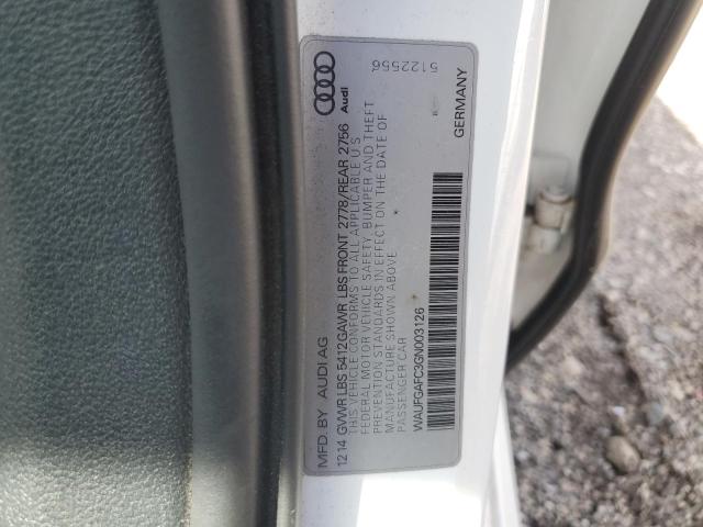 2016 AUDI A6 PREMIUM - WAUFGAFC3GN003126