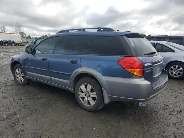 SUBARU LEGACY OUT 2005 blue  gas 4S4BP61C657301009 photo #3