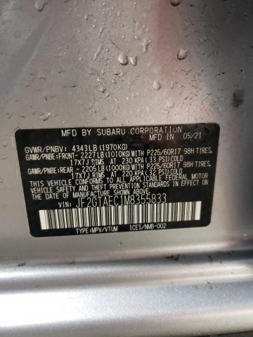 2021 SUBARU CROSSTREK - JF2GTAEC1M8355833