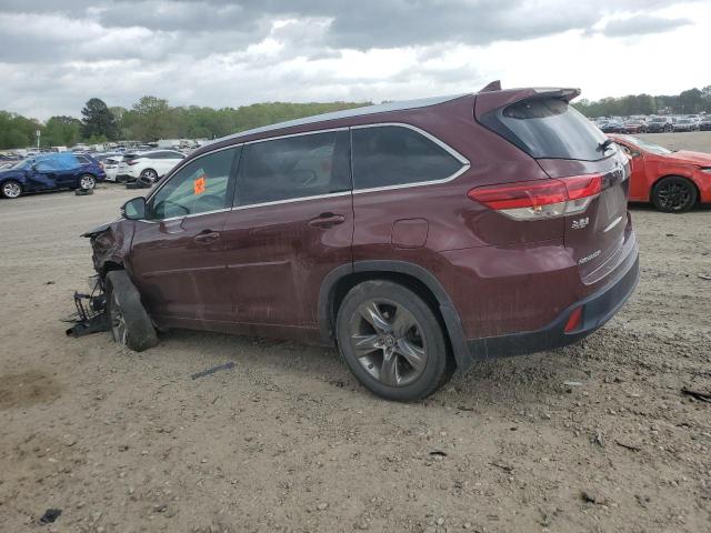 2017 TOYOTA HIGHLANDER LIMITED 5TDDZRFH9HS418154