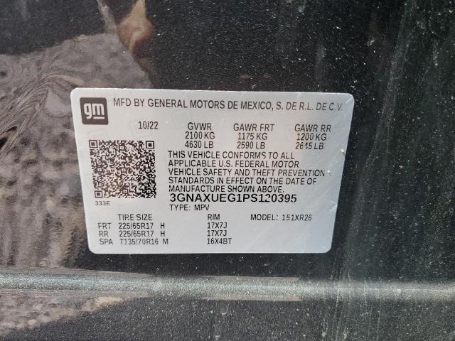 2023 CHEVROLET EQUINOX LT - 3GNAXUEG1PS120395