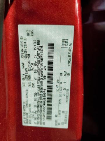 2017 FORD ESCAPE SE - 1FMCU0GD9HUB50974