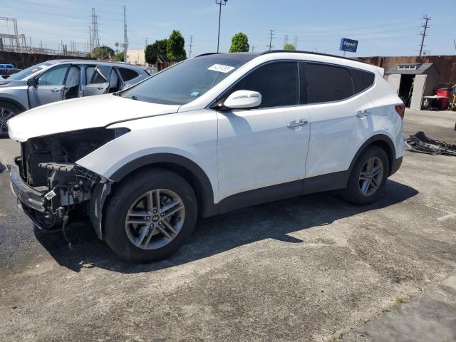 HYUNDAI SANTA FE S 2017 white  gas 5XYZUDLB0HG448101 photo #1
