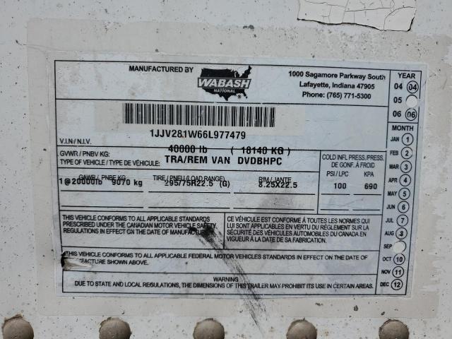 2006 WABASH UNKNOWN #3213060352