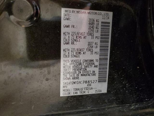 2015 NISSAN ROGUE S - 5N1AT2MT1FC788527
