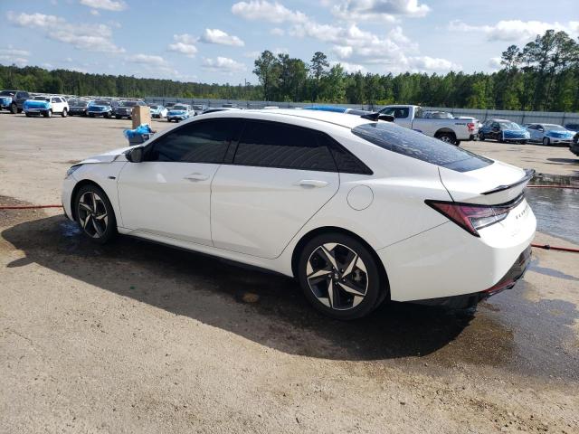 Vin: kmhlr4af9nu304775, lot: 53301435, hyundai elantra n line 20222