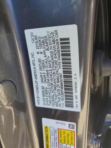 2021 ACURA TLX TECHNO 19UUB5F48MA007847
