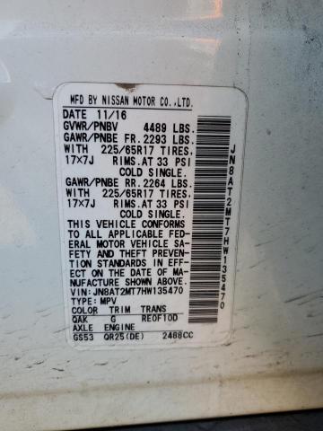2017 NISSAN ROGUE S - JN8AT2MT7HW135470