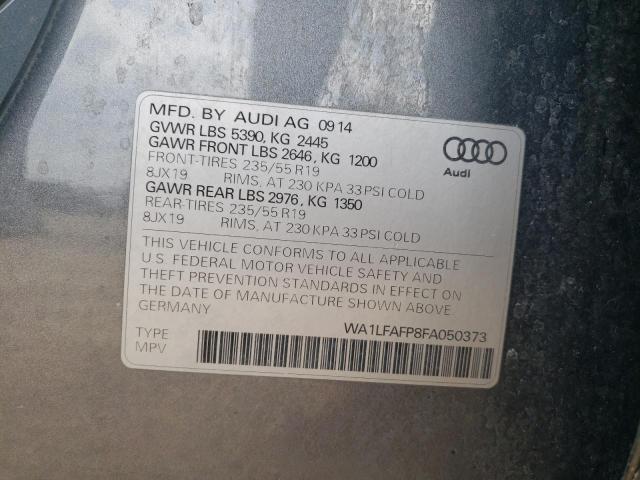 2015 AUDI Q5 PREMIUM - WA1LFAFP8FA050373