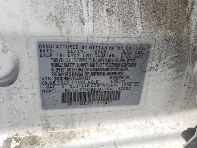 2020 NISSAN VERSA SV - 3N1CN8EV2LL844827