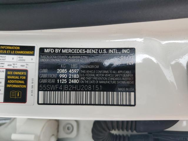 2017 MERCEDES-BENZ C 300 - 55SWF4JB2HU208151