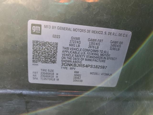 2023 CHEVROLET BLAZER 3LT 3GNKBJRS4PS182597