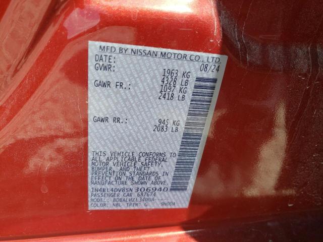 2025 NISSAN ALTIMA SV - 1N4BL4DV8SN306940