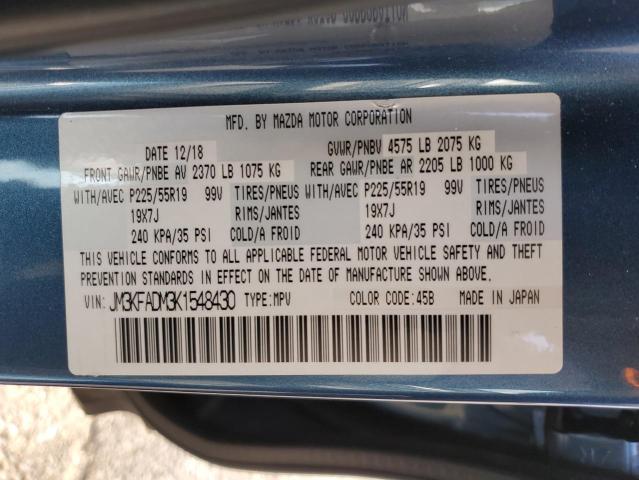 2019 MAZDA CX-5 GRAND - JM3KFADM3K1548430