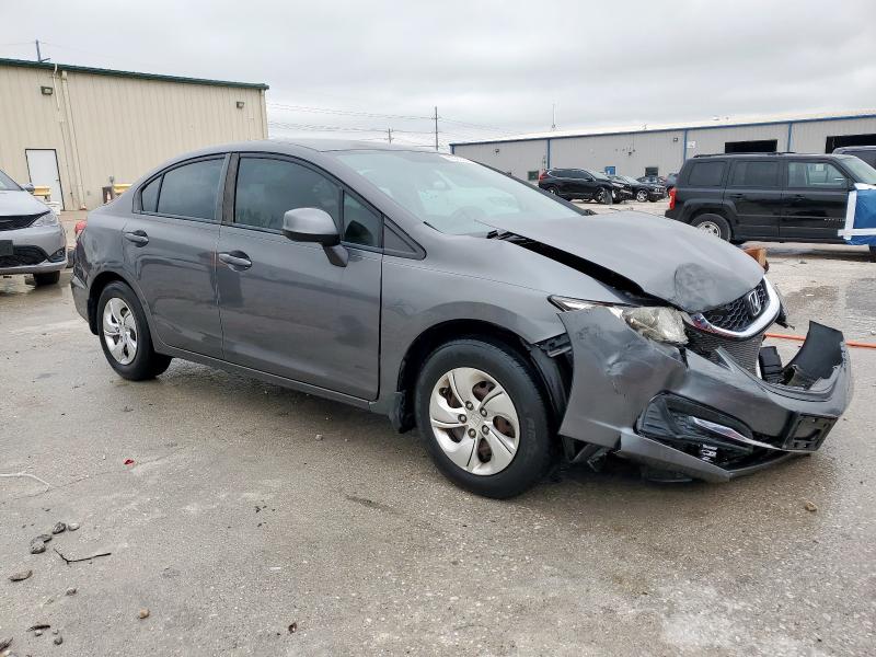 Vin: 2hgfb2f51dh520102, lot: 55395155, honda civic lx 20134