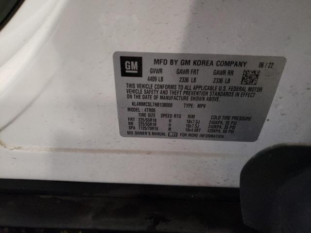 2022 BUICK ENCORE GX - KL4MMCSL7NB138008