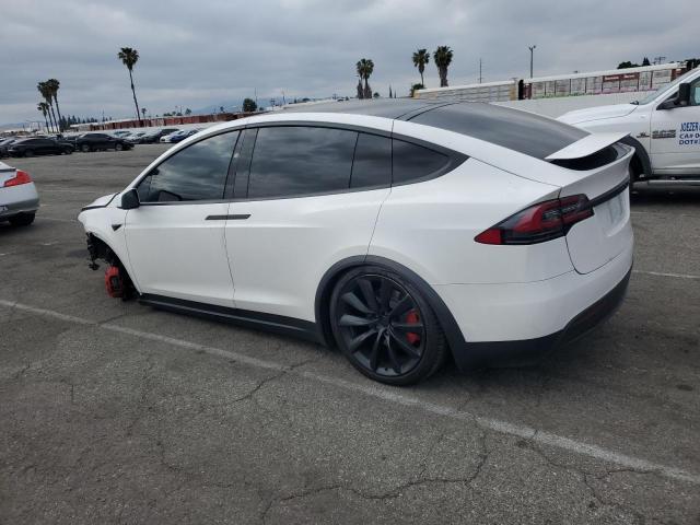 TESLA MODEL X 2020 white  electric 5YJXCBE40LF262846 photo #3