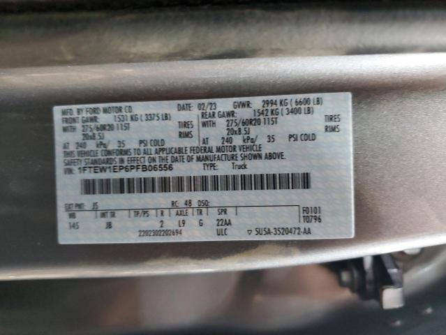 2023 FORD F150 SUPER - 1FTEW1EP6PFB06556