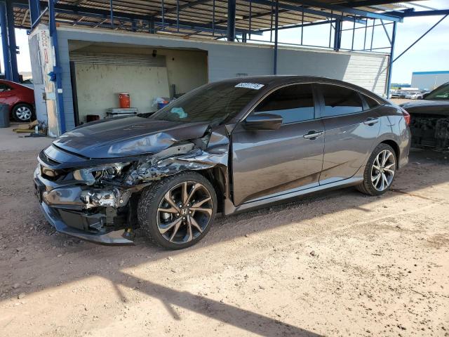 HONDA CIVIC SPOR 2021 gray  gas 19XFC2F80ME003634 photo #1