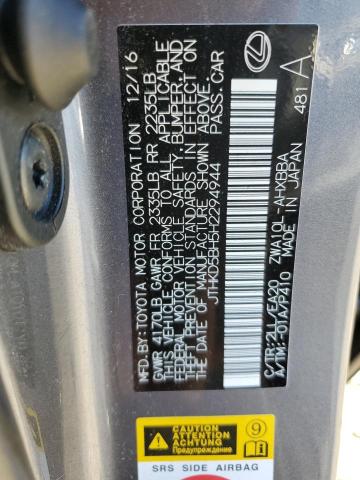 2017 LEXUS CT 200 JTHKD5BH5H2294944