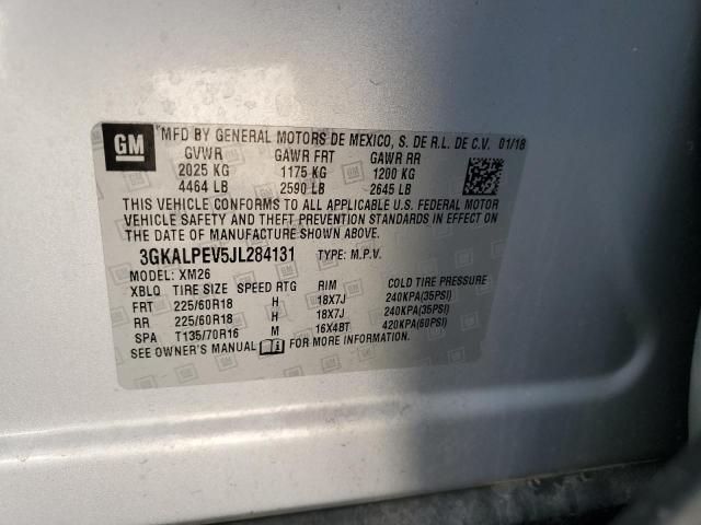 2018 GMC TERRAIN SL - 3GKALPEV5JL284131