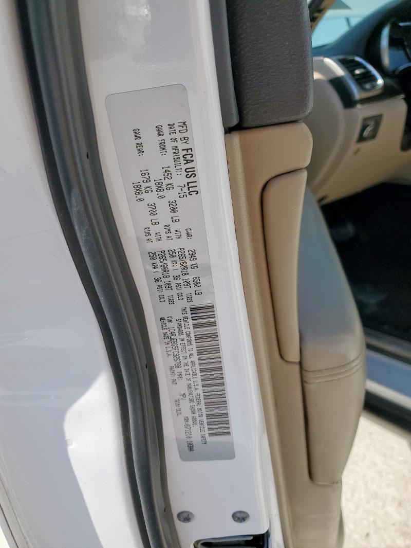 2015 JEEP GRAND CHER - 1C4RJEBG5FC926798