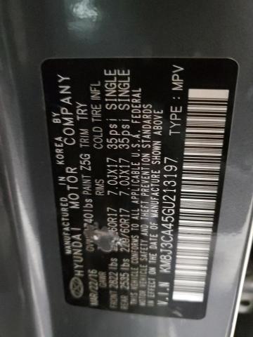 2016 HYUNDAI TUCSON LIM - KM8J3CA45GU213197