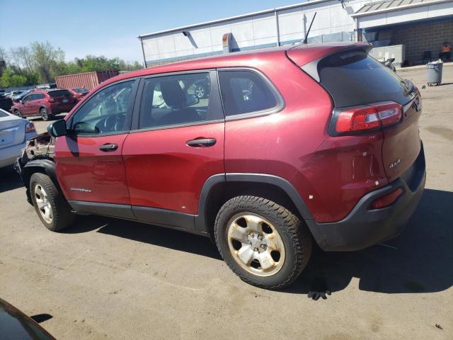 Vin: 1c4pjmab6fw702655, lot: 55094445, jeep grand cher sport 20152