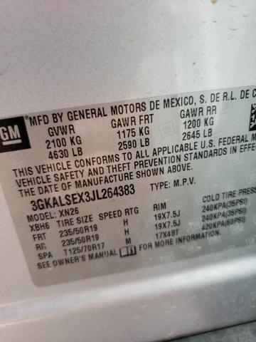2018 GMC TERRAIN DE 3GKALSEX3JL264383