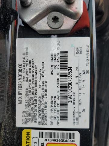 2016 FORD FUSION TIT - 3FA6P0K93GR369534